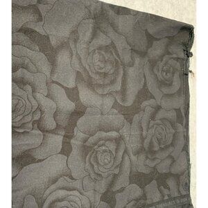 Timeless Treasures Black Rose Pattern Fabric 1/4 yard x 44" Cotton Floral Crafti